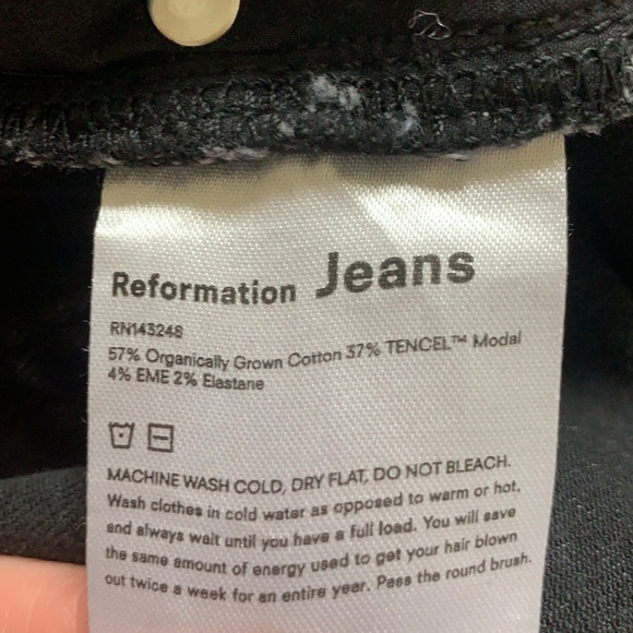 Reformation High Rise Skinny Jeans - Picture 6 of 7